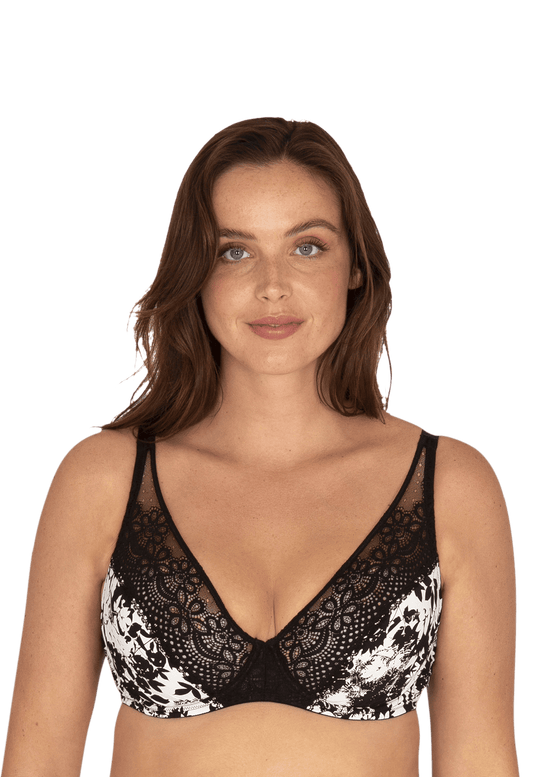 Soutien-gorge foulard à armatures L'irrésistible - Flore