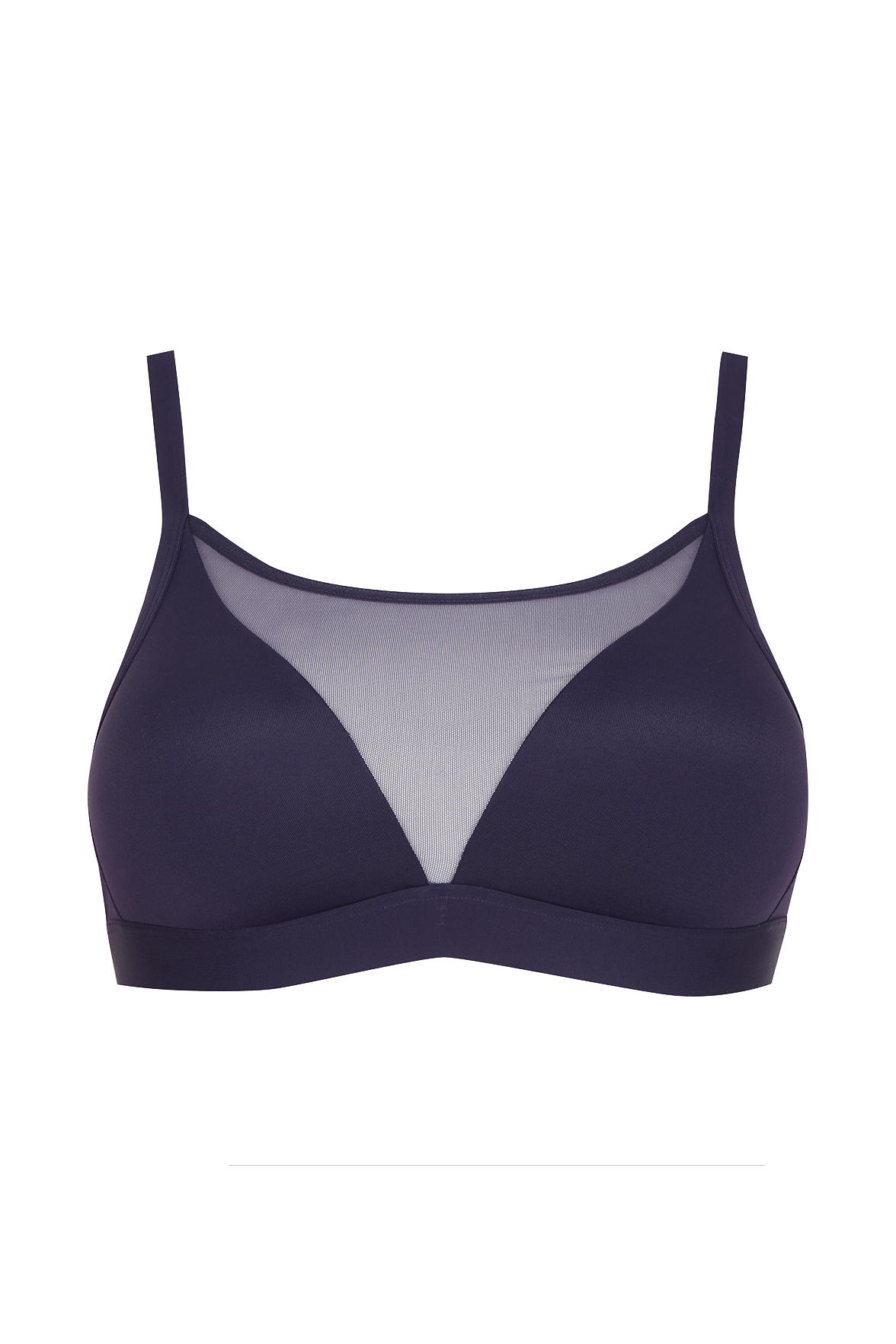 Soutien-gorge à coques Well Allure - Bleu nuit