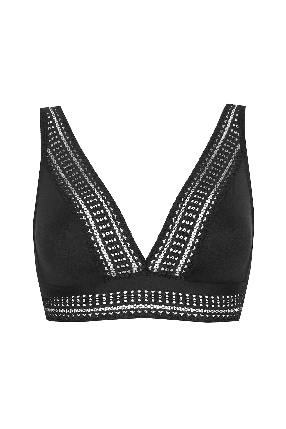 Soutien-gorge sans armatures Arty Graphik - Noir