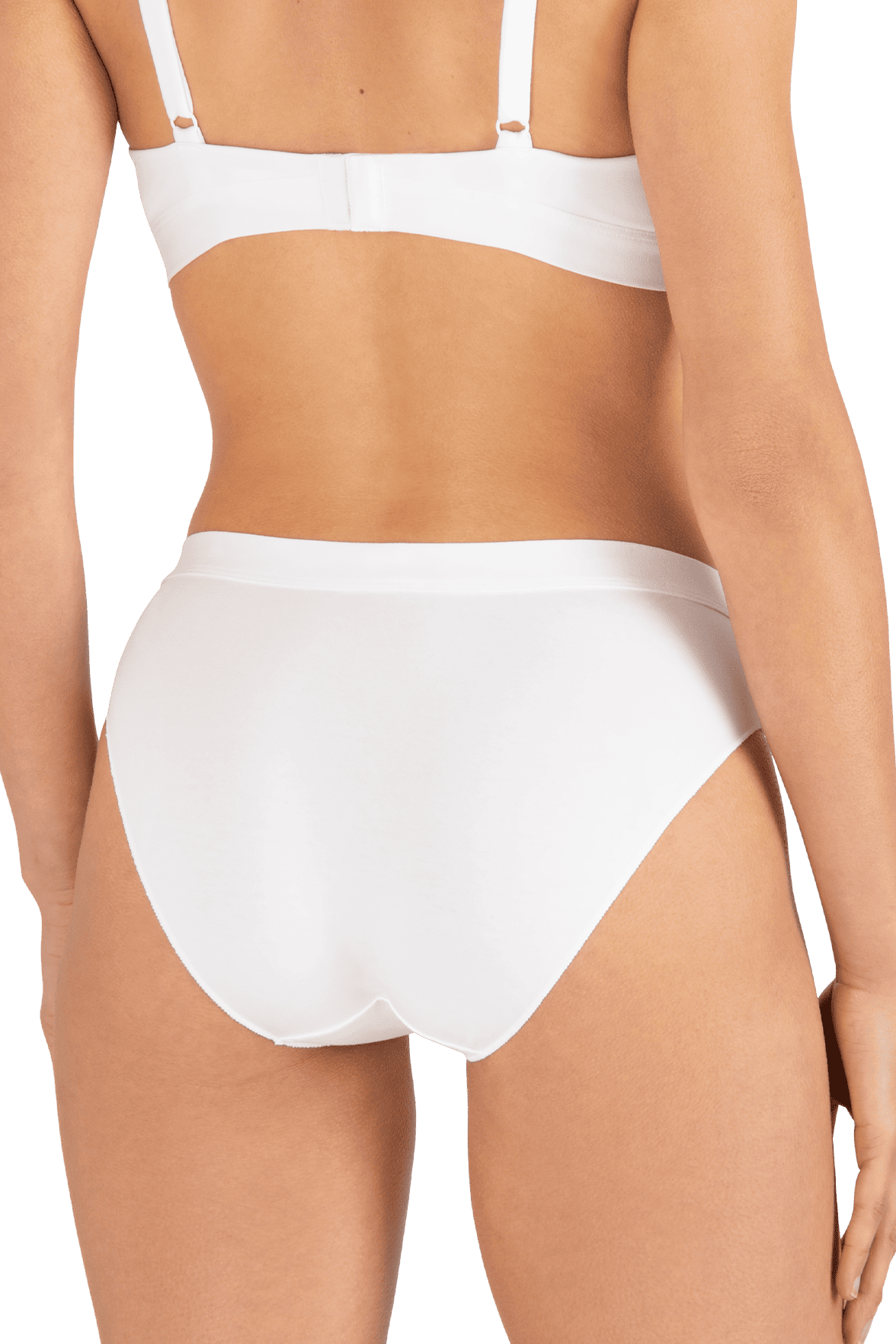 Slip Tulle Design Coton - Blanc naturel
