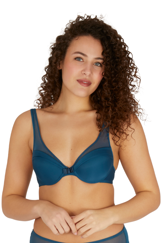 Soutien-gorge coques Tulle Design - Océan