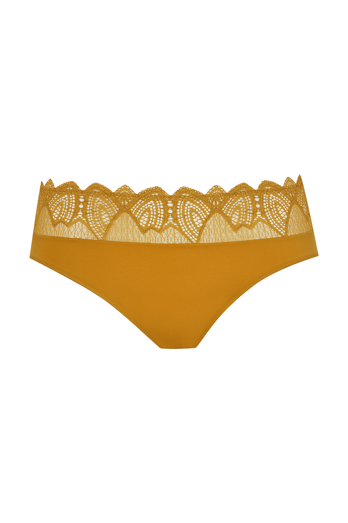 Slip Vertige Drapé - Ocre