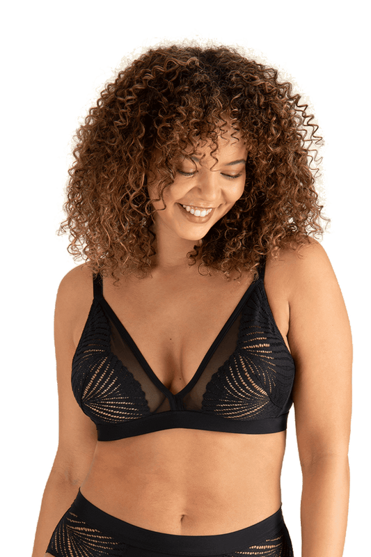 Soutien-gorge sans armatures Muse - Noir