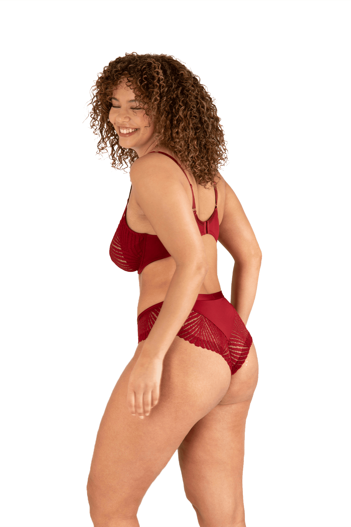 Soutien-gorge à armatures Muse - Grenat