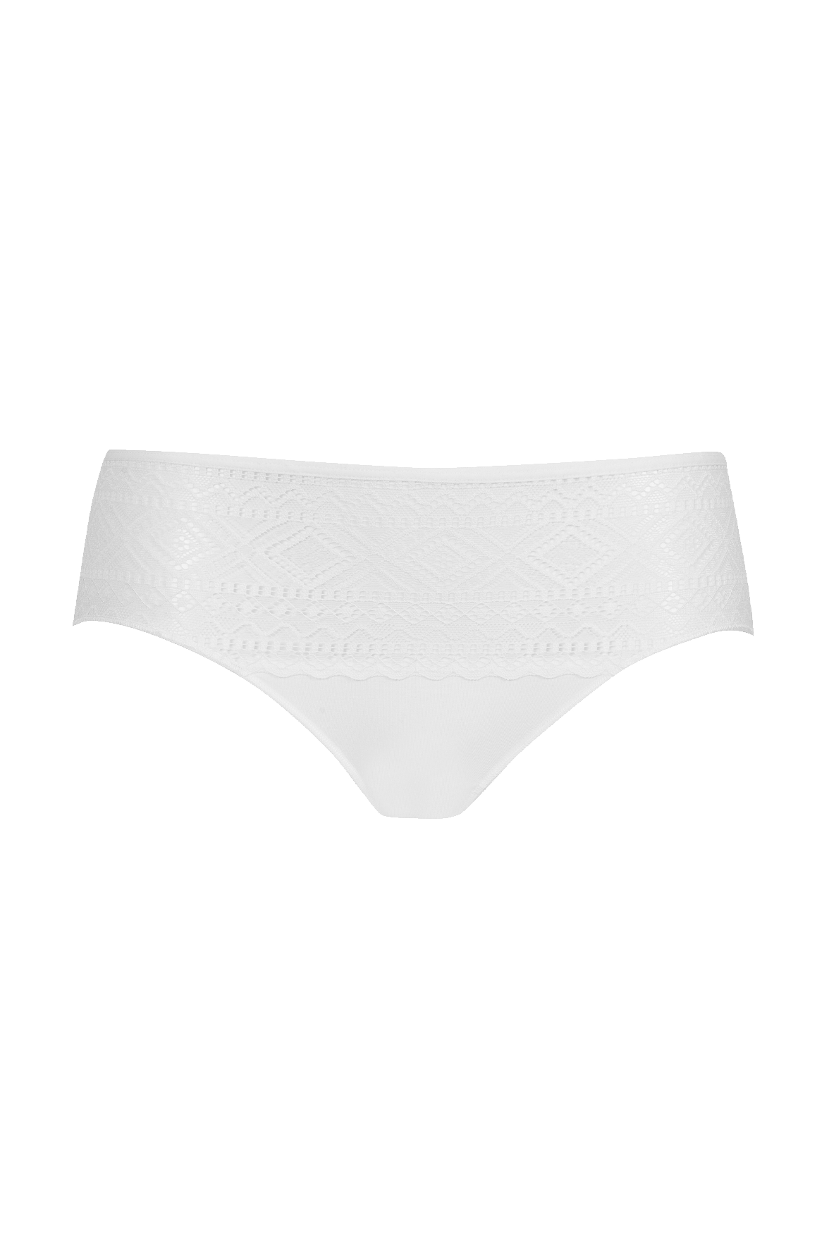 Lot de 3 Slips - Trio Dentelle Micro - Blanc