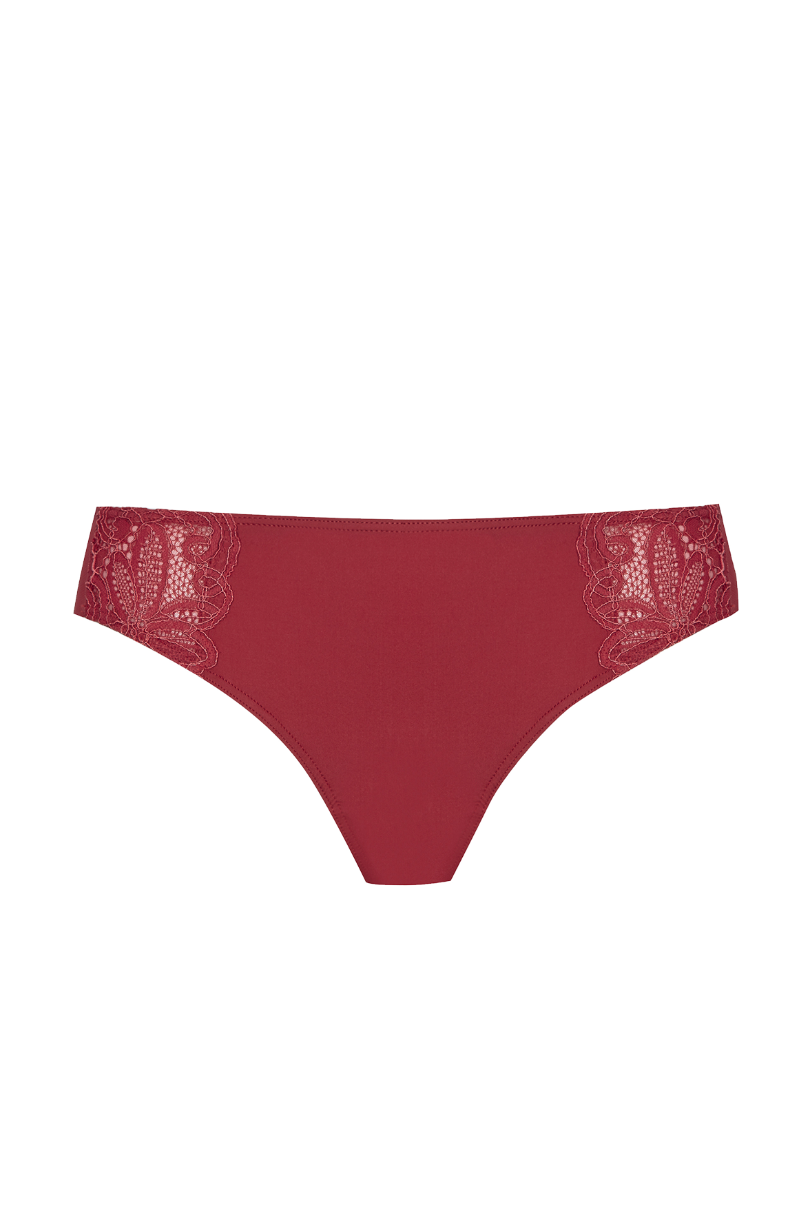 Tanga Dentelle Envoûtante - Rouge rubis
