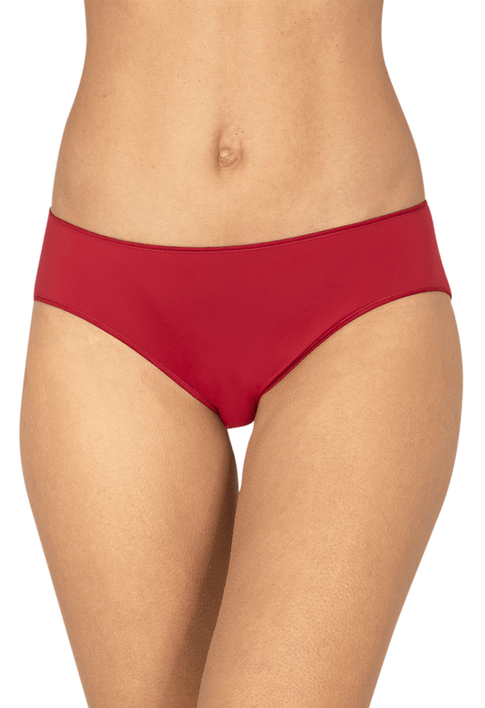 Lot de 3 Slips - Trio Essentiel Micro - Noir / rouge / poudre