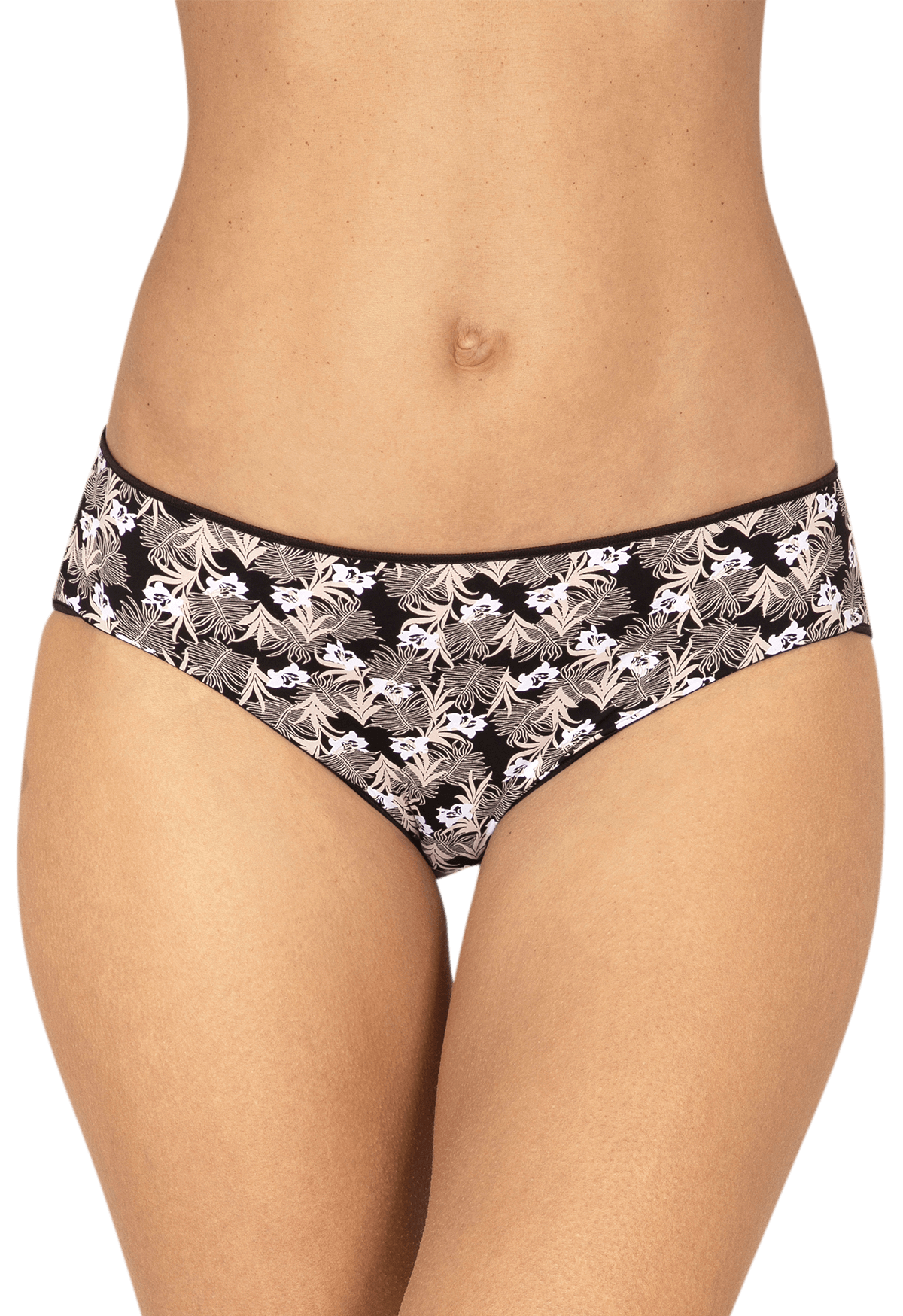 Lot de 3 Slips - Trio Imprimé invisible - Imprimé bouquet