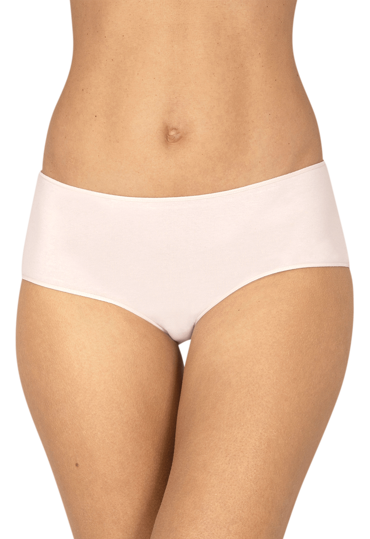 Lot de 3 Shortys en coton bio Intimement Bio - Blanc / bleu / poudre