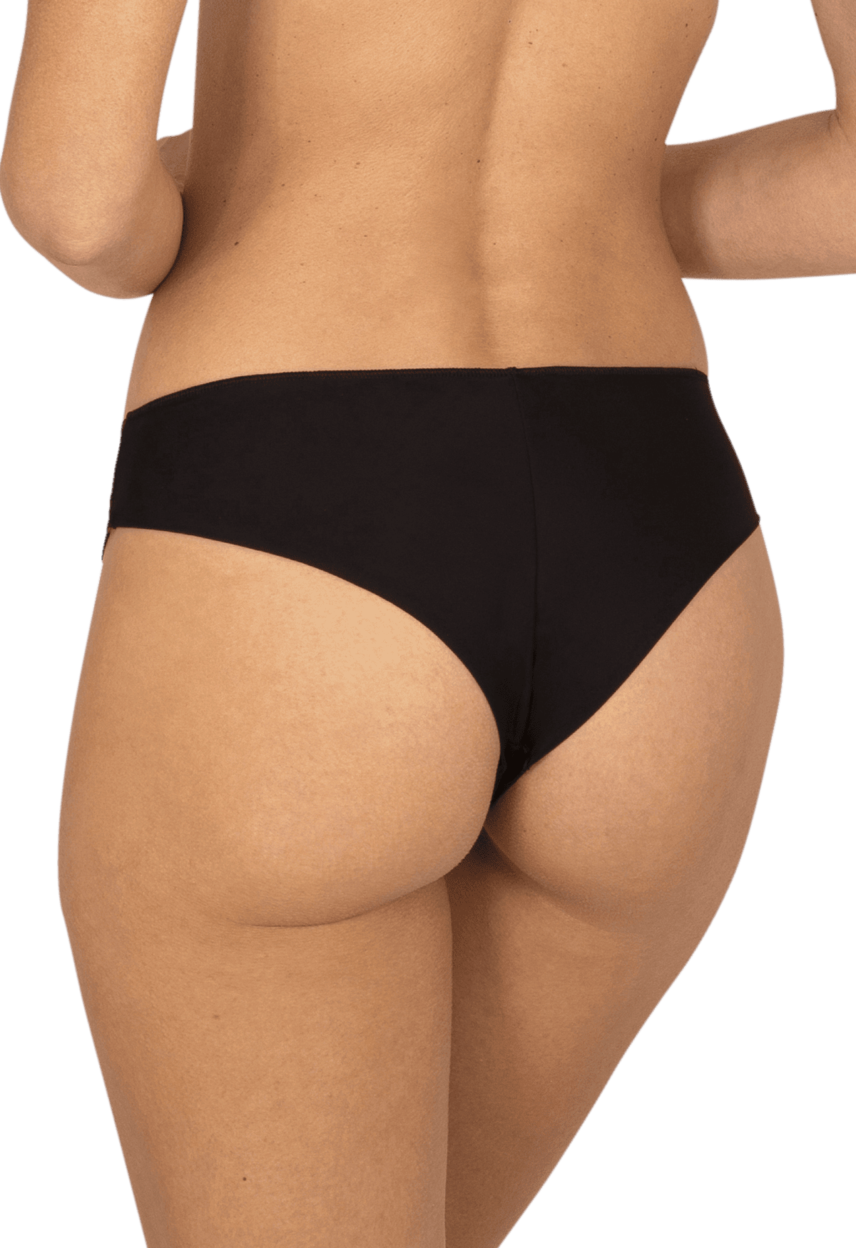 Slip brésilien Vertige Drapé - Noir