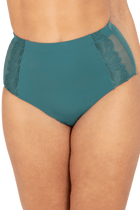 Culotte en dentelle Well Allure L'Original - Vert paon