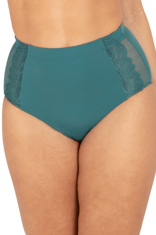 Culotte en dentelle Well Allure L'Original - Vert paon