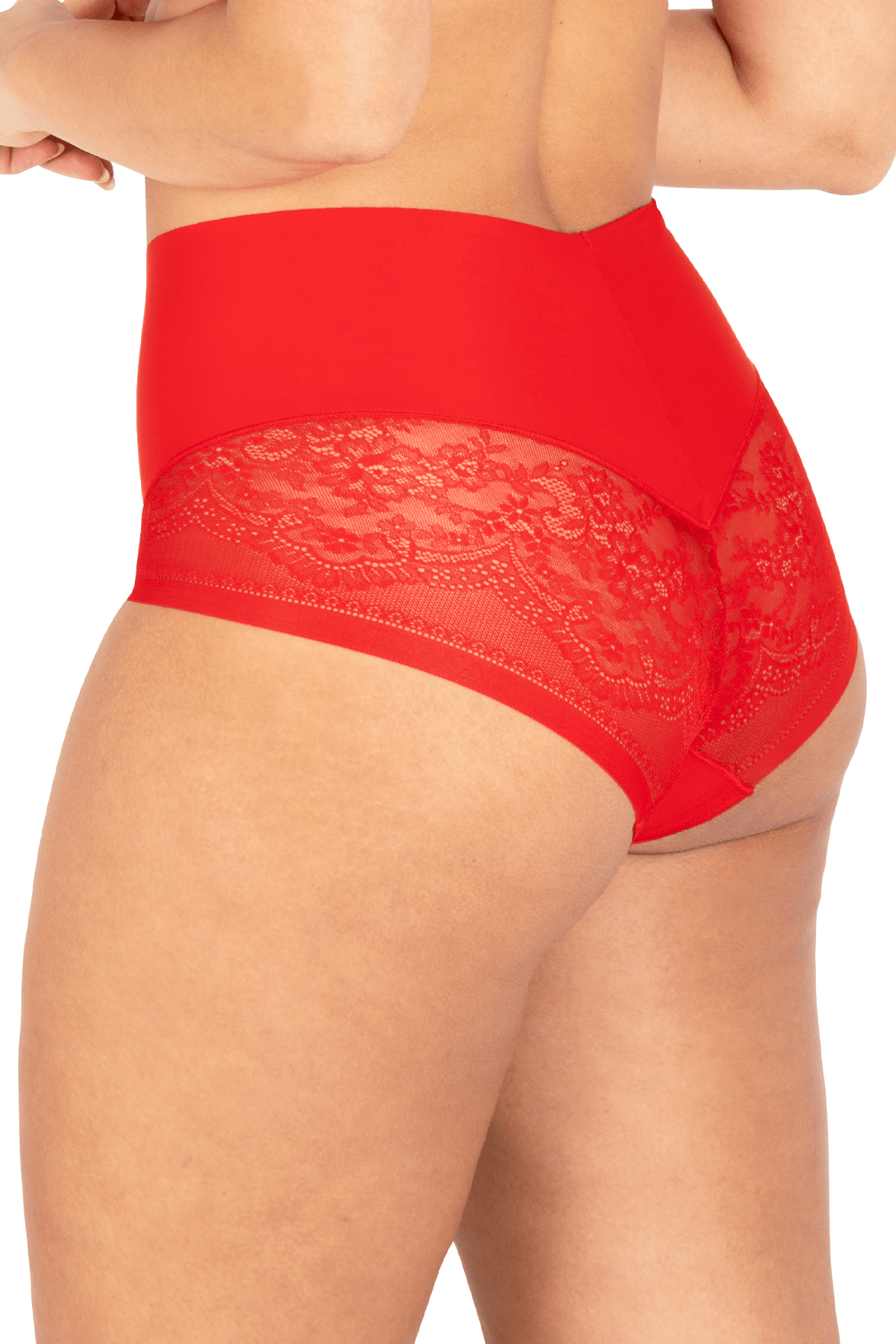 Culotte Dentelle Invisi Galbe - Rouge ardent