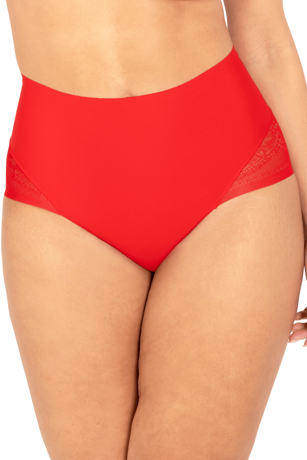 Culotte Dentelle Invisi Galbe - Rouge ardent