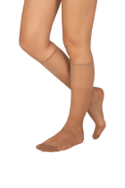 Lot de 2 paires de Mi-bas Transparent Tenue Parfaite 15D Well Infini Confort - Miel