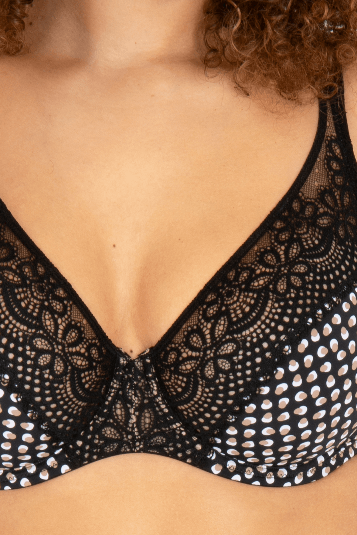 Soutien-gorge foulard à armatures L'irrésistible - Bulles