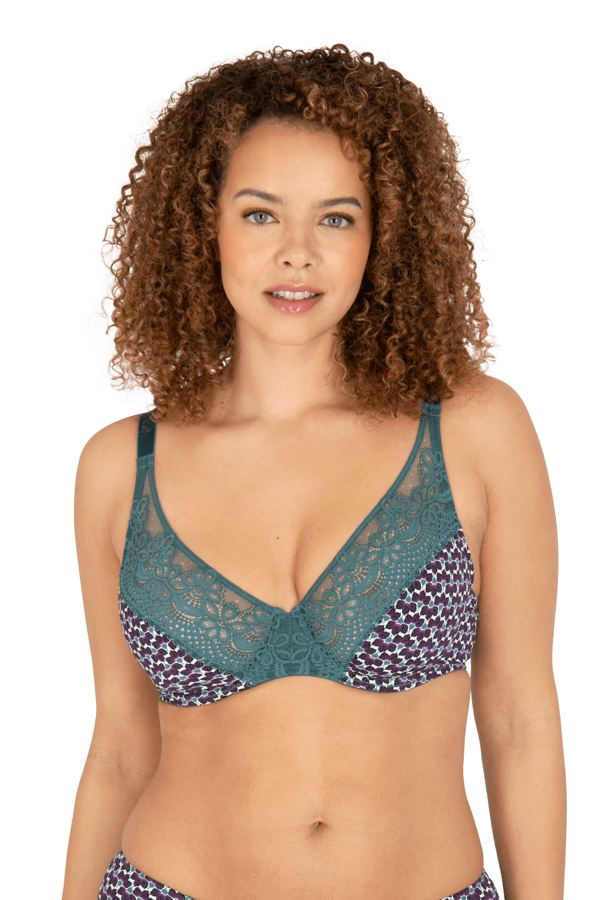 Soutien-gorge foulard à armatures L'irrésistible - Imprimé folk