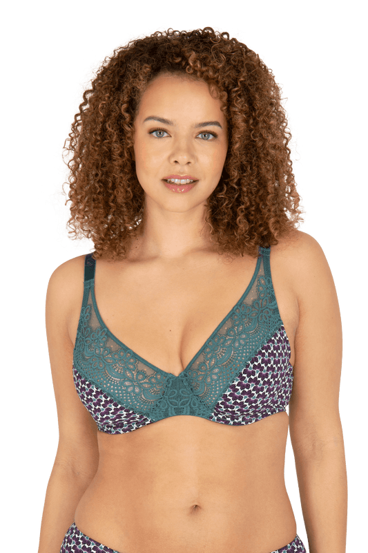 Soutien-gorge foulard à armatures L'irrésistible - Imprimé folk