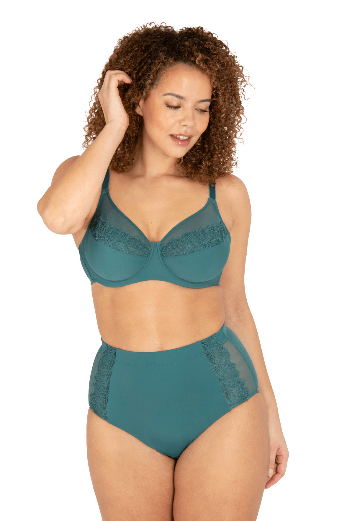 Soutien-gorge à armatures Well Allure L'Original - Vert paon