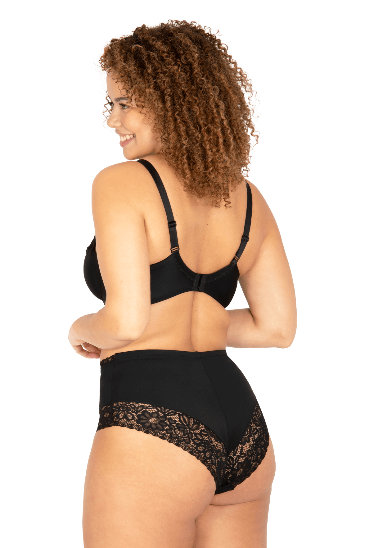 Soutien-gorge à armatures dentelle Well Allure L'Elégante - Noir