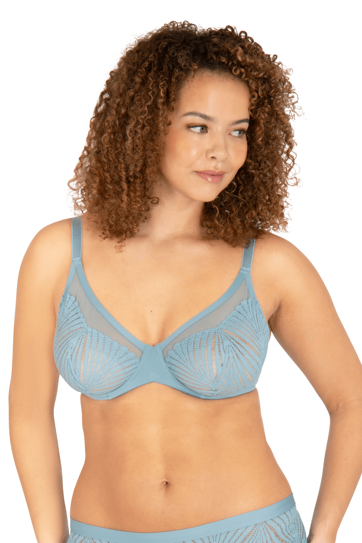Soutien-gorge à armatures Muse - Bleu perle