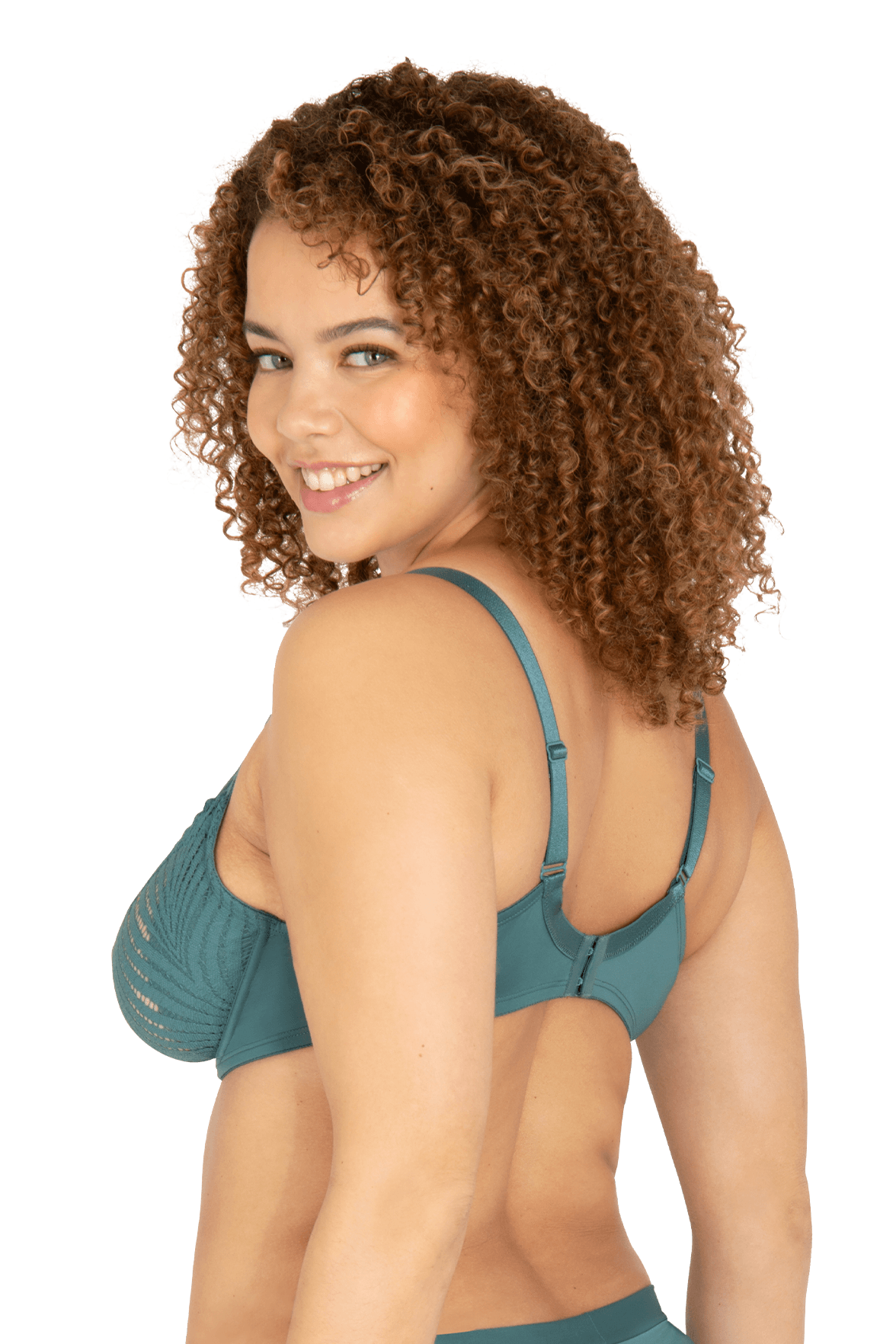 Soutien-gorge à armatures Muse - Vert paon