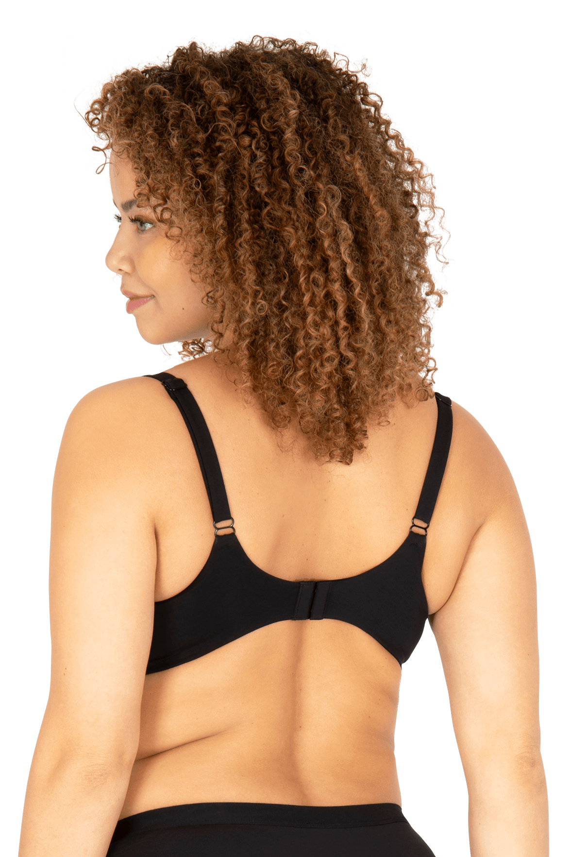 Soutien-gorge à armatures Tulle Design Coton - Noir