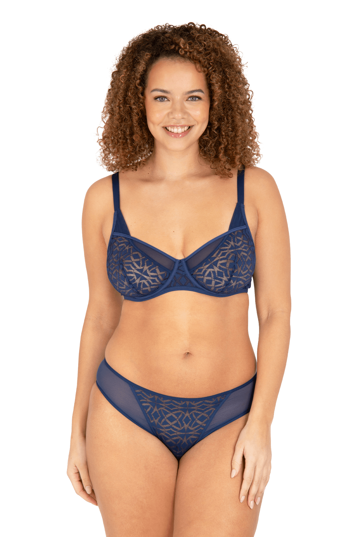 Soutien-gorge corbeille à armatures Equinoxe - Nuit étoilée