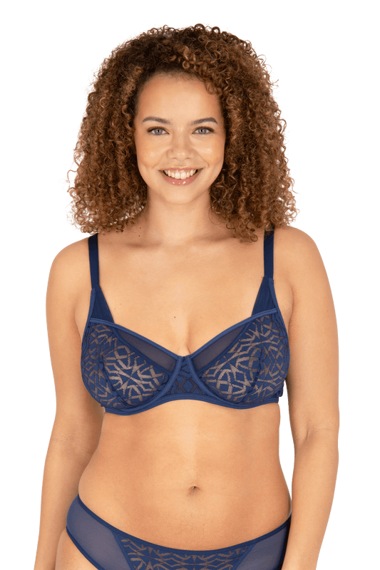 Soutien-gorge corbeille à armatures Equinoxe - Nuit étoilée