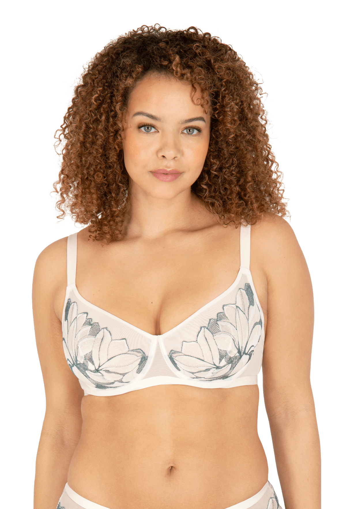 Soutien-gorge à armatures Nymphéas - Soie