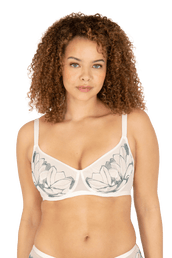 Soutien-gorge à armatures Nymphéas - Soie