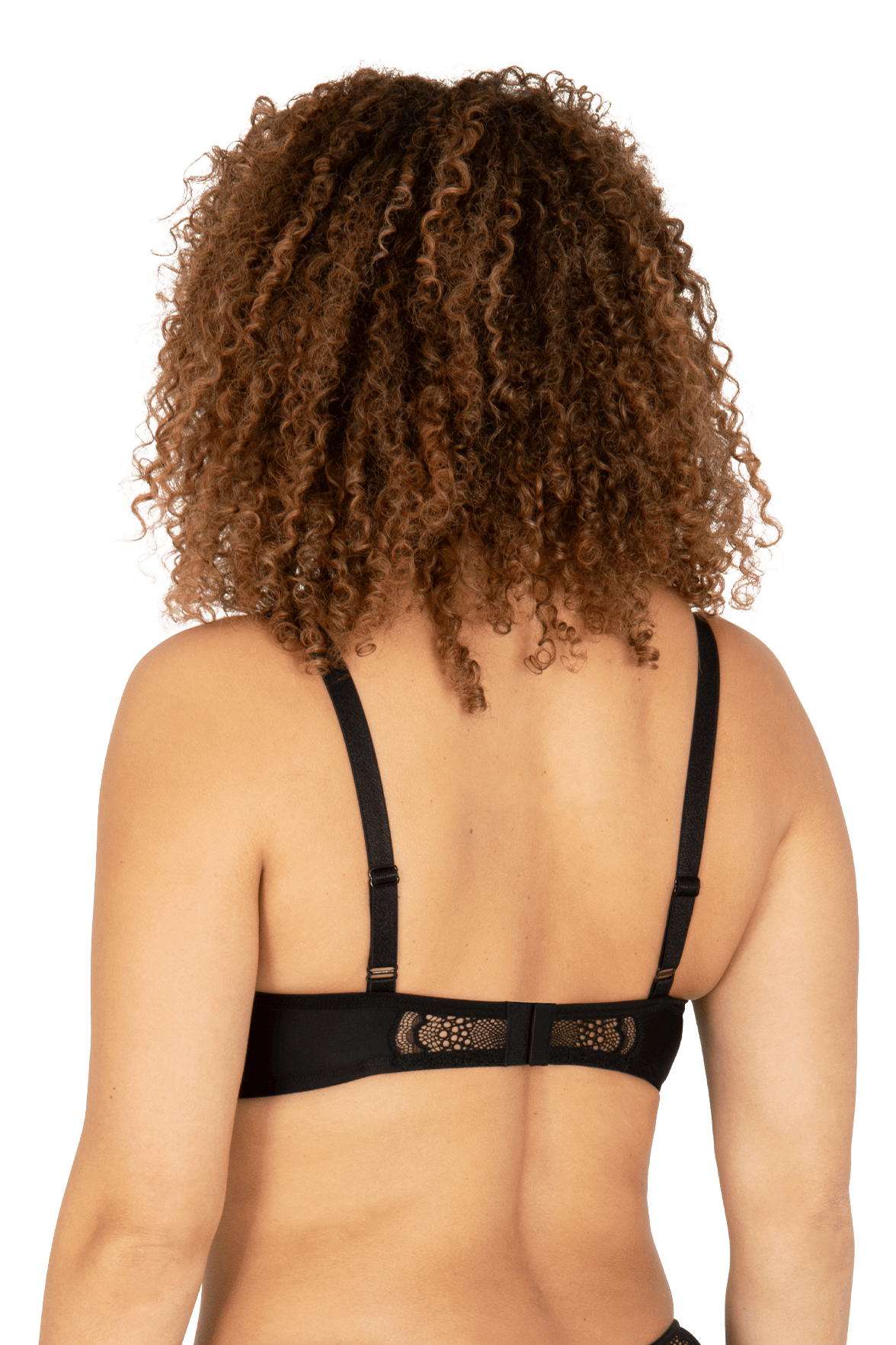 Soutien-gorge à coques Idylle - Noir