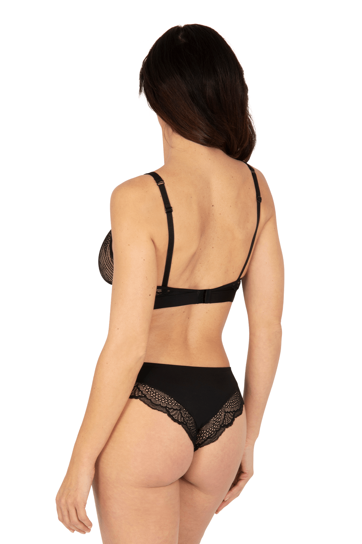 Soutien-gorge sans armatures Idylle - Noir
