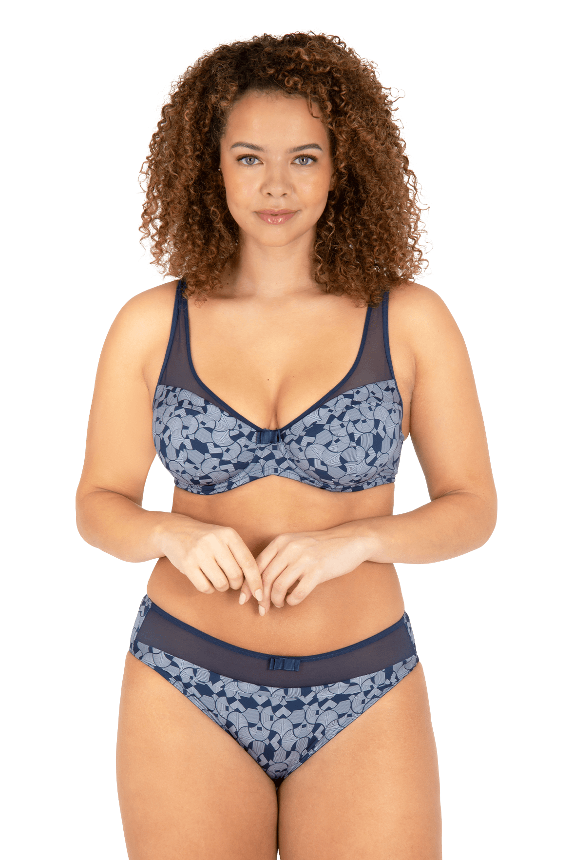 Soutien-gorge à armatures Tulle Design - Art déco