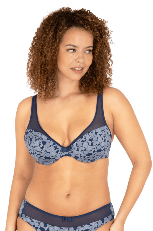 Soutien-gorge coques Tulle Design - Art déco