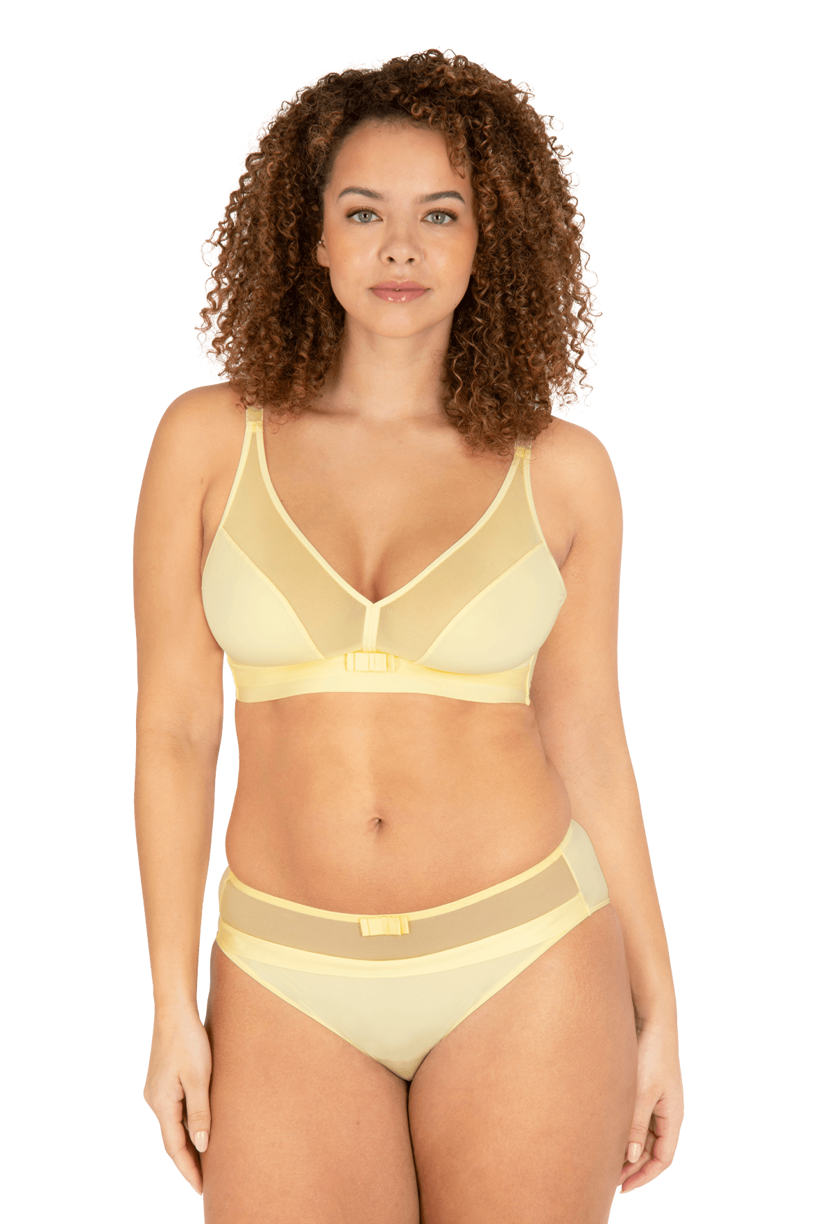 Soutien-gorge sans armatures Tulle Design - Limoncello