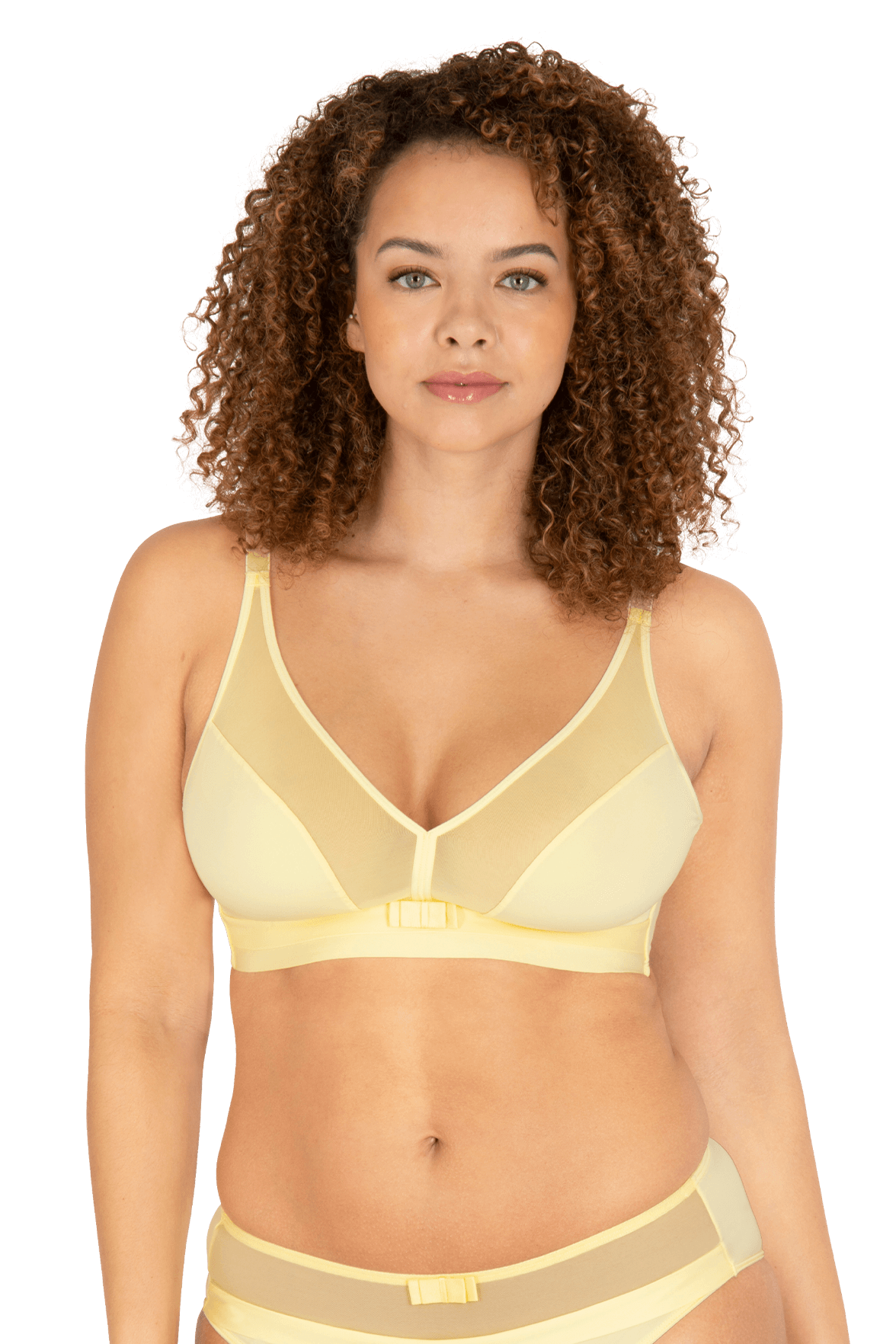 Soutien-gorge sans armatures Tulle Design - Limoncello