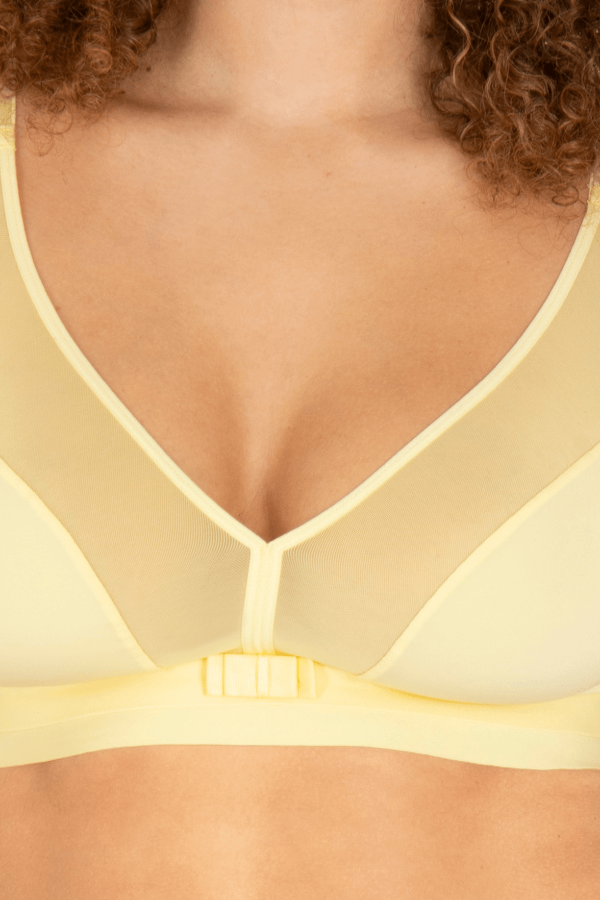 Soutien-gorge sans armatures Tulle Design - Limoncello