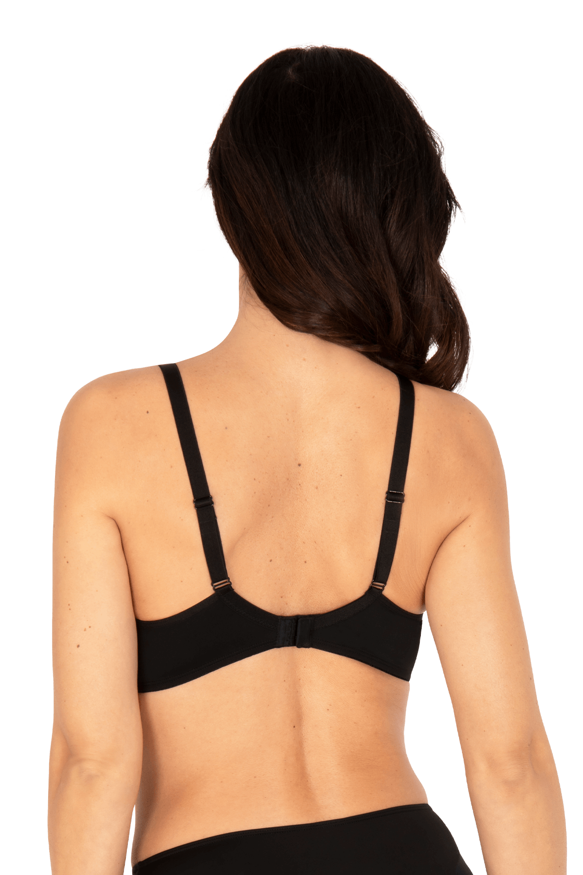 Soutien-gorge sans armatures Tulle Design - Noir