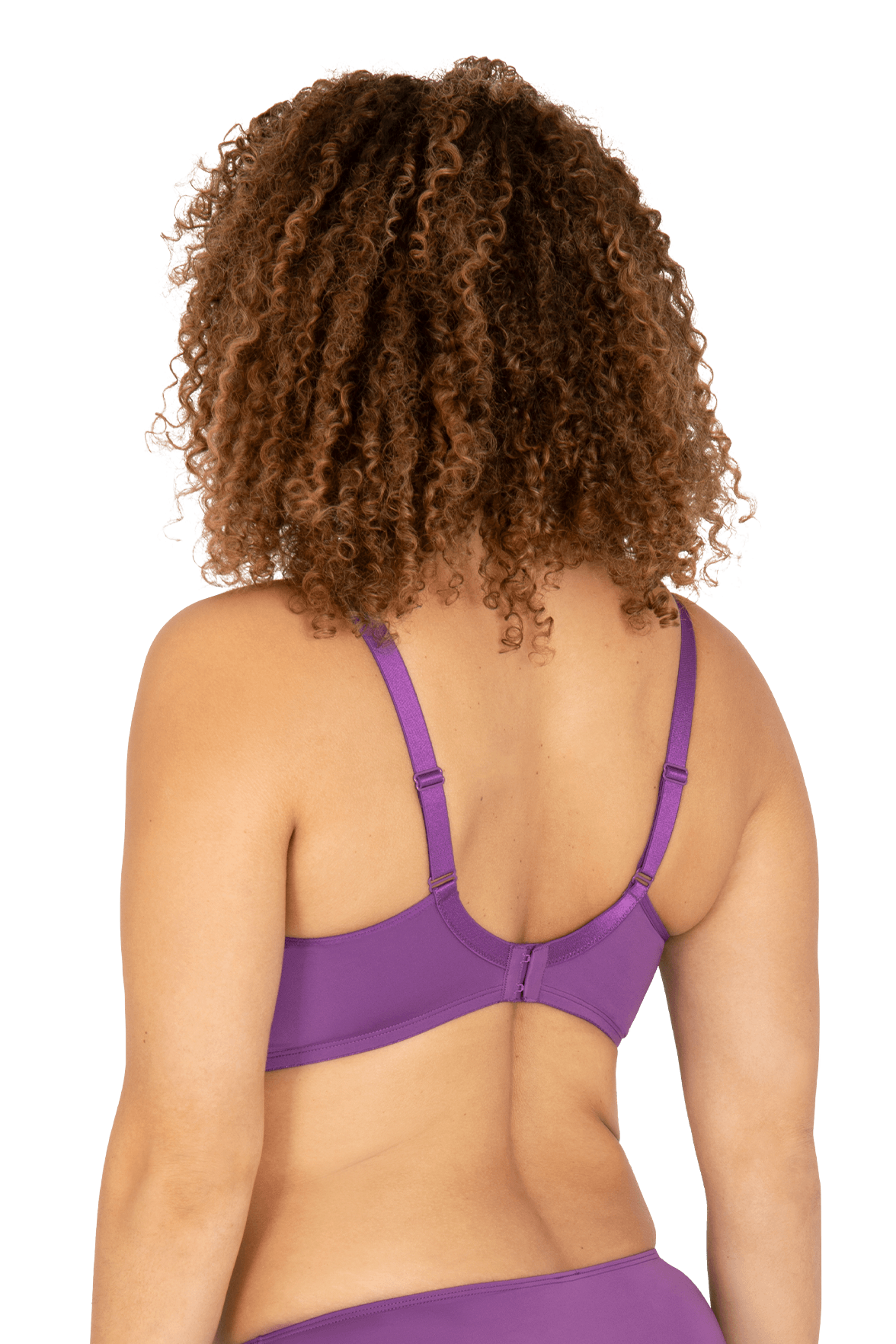 Soutien-gorge sans armatures Tulle Design - Violet