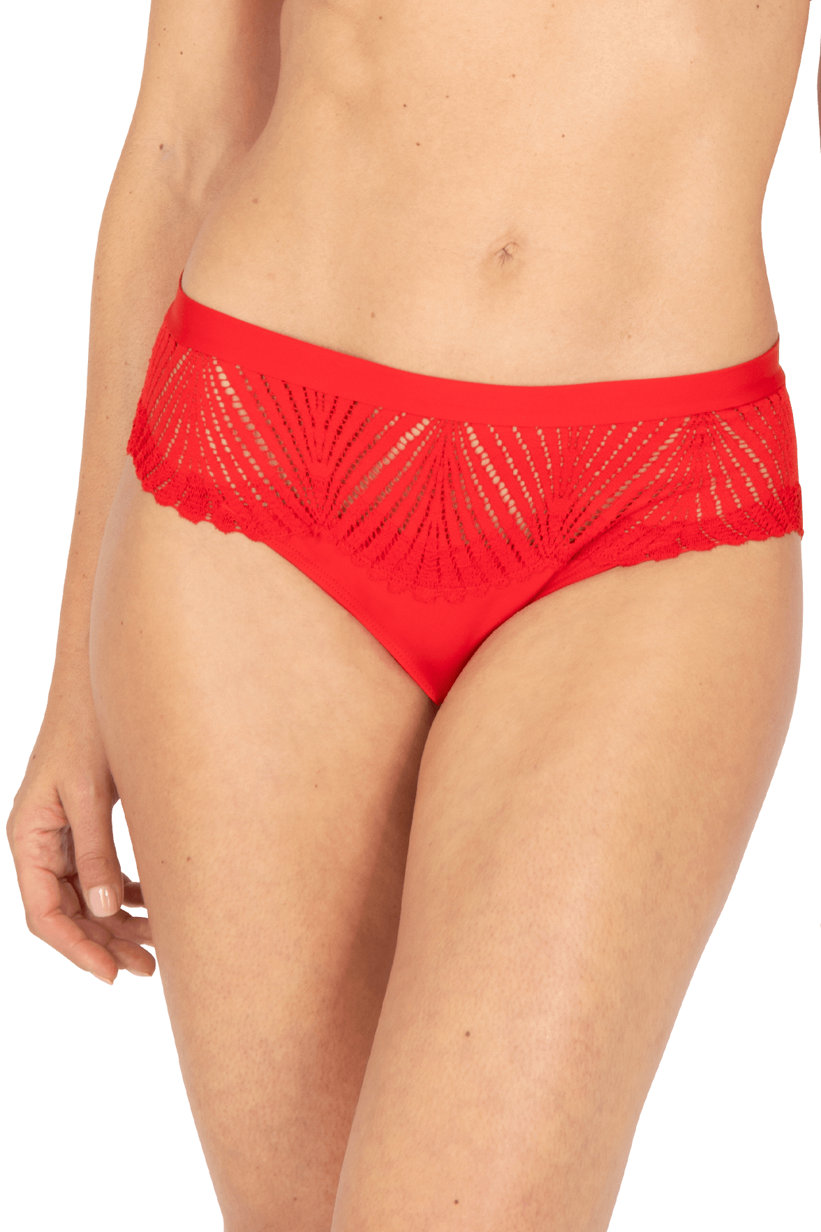 Slip Brésilien Muse - Rouge ardent