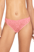 Slip Brésilien Soleil d'été - Rose bonbon
