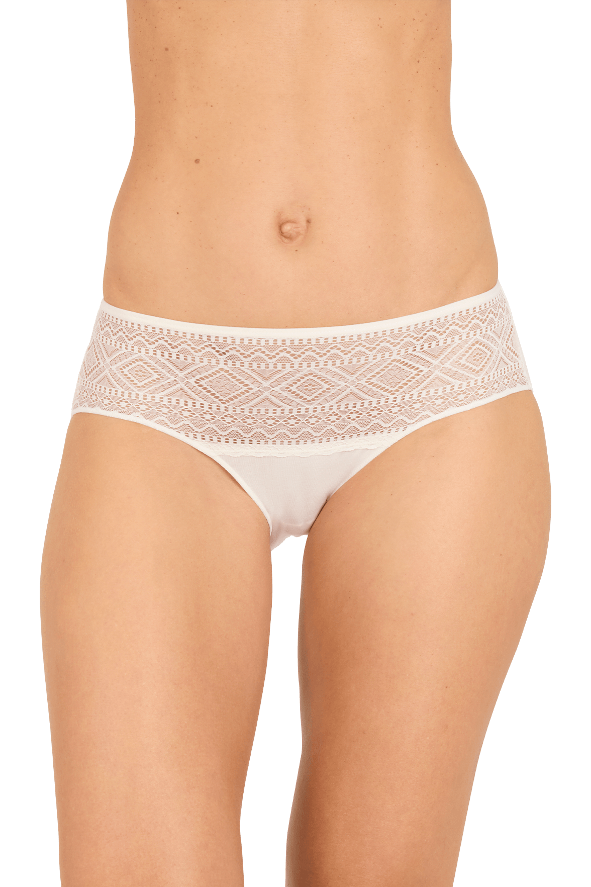 Lot de 3 Slips - Trio Modal - Vert paon / noir / soie