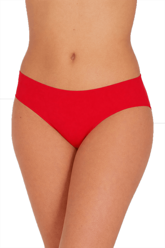 Lot de 3 Slips - Trio Essentiel Micro - Violet / rouge ardent / poudre