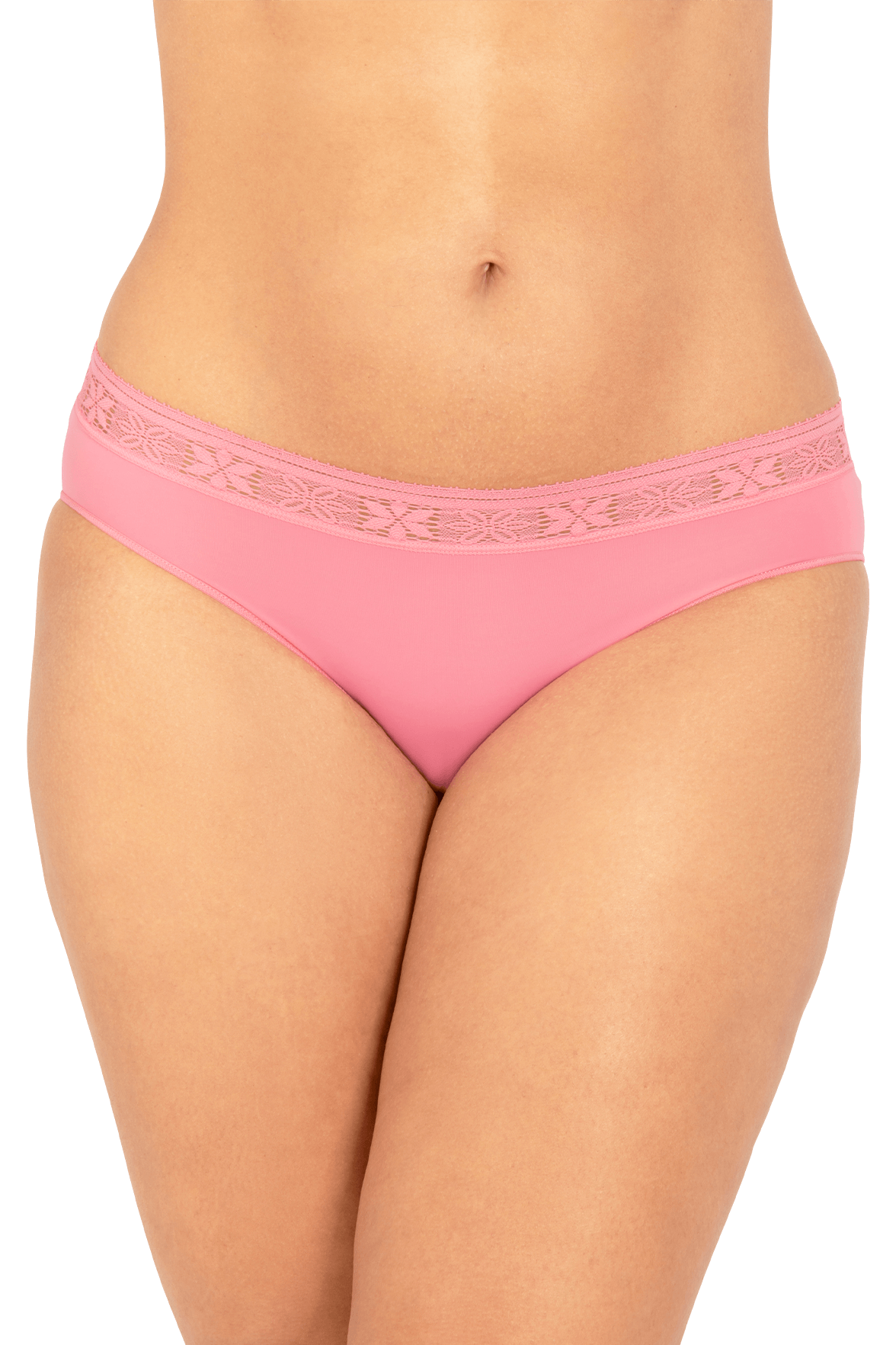 Lot de 2 Slips - Duo Florentin - Rose bonbon / blanc