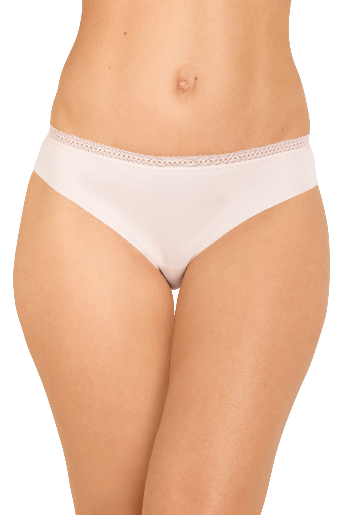 Lot de 3 Slips - Trio Invisible Modal - Rouge ardent / poudre / noir