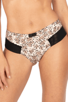 Slip Brésilien Tulle Design - Stracciatella