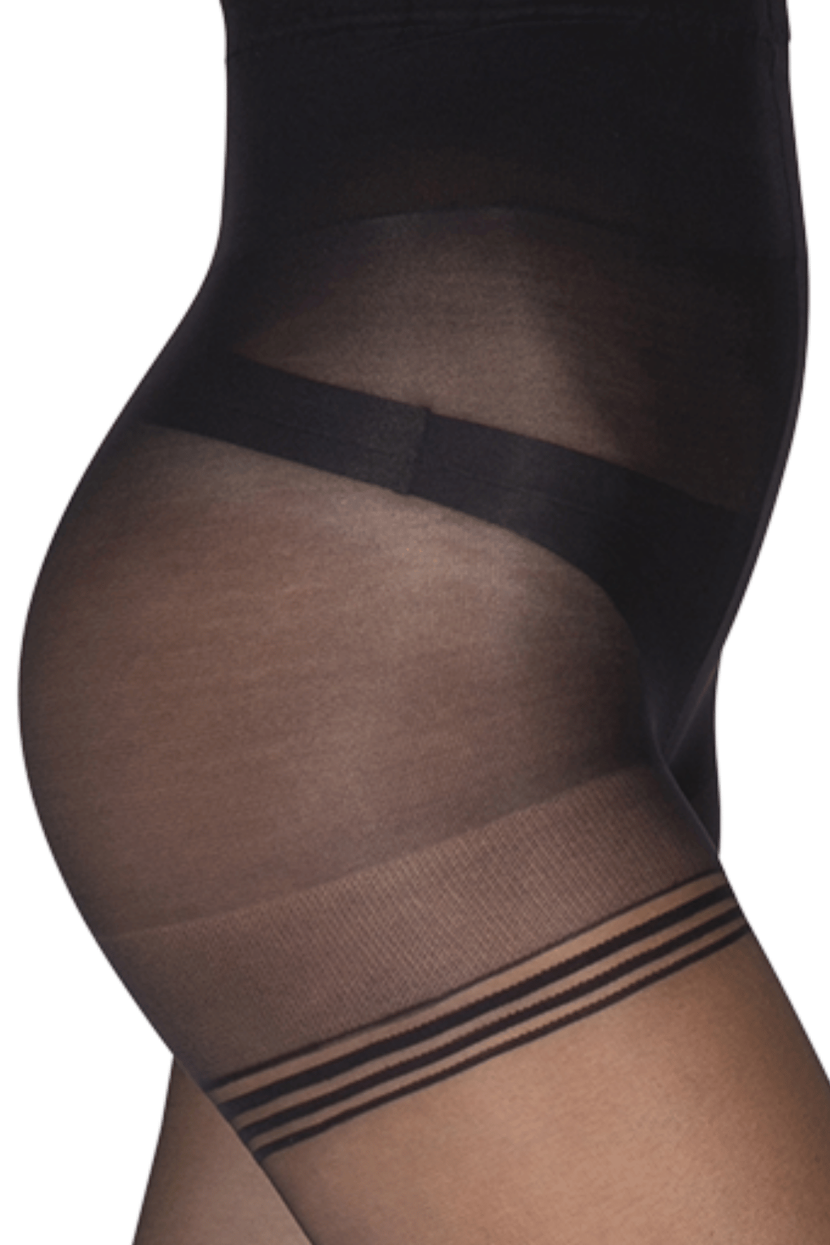 Collant Voile Galbant 22D Body Galbe - Noir