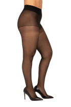 Collant Semi-Opaque 30D sur-mesure Morphologie - Noir
