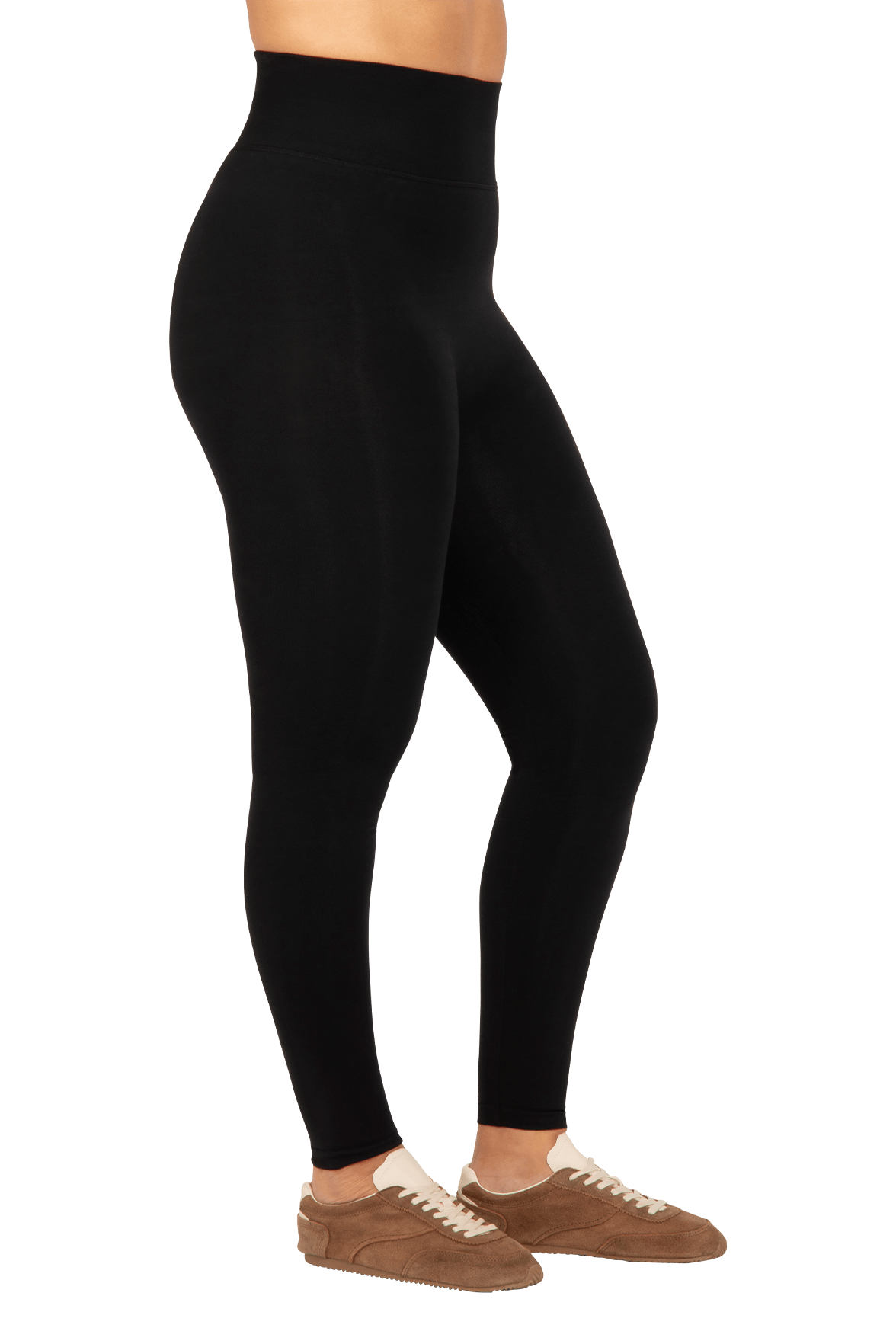 Legging Affinant Ultra-couvrant Ceinture Haute Mon Indispensable - Noir